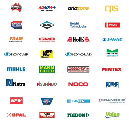 We stock all the best brands