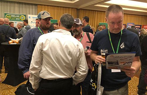 Crowd at Trade Show