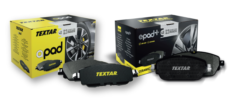 Textar apad & epad+ Brake Pads