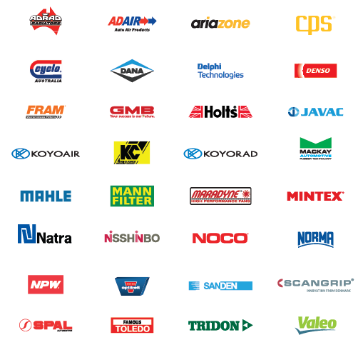 We stock all the best brands