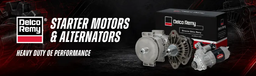 Delco Remy Starter Motors and Alternators